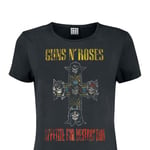 Amplified Womens/Ladies Appetite For Destruction Guns N Roses T-Shirt Dress