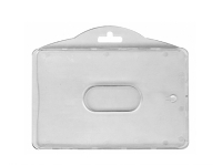 Evolis IDS 79, ID-hållare, Liggande, Polykarbonat, Transparent, Sida, 86 mm