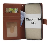 New Standcase Wallet Xiaomi 14 5G (Brun)