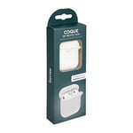 ITENSE - Coque écouteurs sans Fil - Compatible Apple, airpods 1 et 2 - Couleur: Blanche - Matière: Silicone - Etui écouteurs - Coque de Protection - Protège des Chocs et des Rayures - Coque Souple