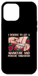 Coque pour iPhone 12 Pro Max Manucure Pédicure Femmes Pampering Nail Art Wellness Soins de la peau