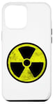 Coque pour iPhone 14 Pro Max Symbole radioactif vintage vieilli - Symbole de danger biologique