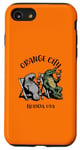 Coque pour iPhone SE (2020) / 7 / 8 Orange City Florida USA Manaté et alligator