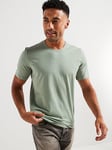 BOSS Mix&amp;Match Regular Fit T-Shirt, Light Green, Size M, Men