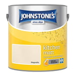 Johnstones Kitchen Matt Wall Ceiling Emulsion Paint 2.5l Magnolia -