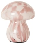 Au Maison  Mushy Lampe Batteri Rosa-Hvit H16 5