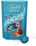 Lindt Lindor Salted Caramel - Tryffelchoklad med Salt Karamellfyllning 200 Gram