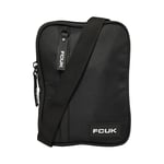 French Connection FCUK Flight Bag - Across Body / On Shoulder (Black)