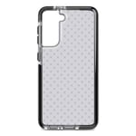 tech21 Evo Check for Samsung S21 5G - Germ Fighting Antimicrobial Phone Case with 12 ft. Drop Protection, Smokey/Black