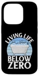 Coque pour iPhone 14 Pro Bain glacé Living Life below Zero