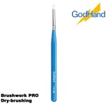 GodHand Brushwork PRO Dry-brushing Made In Japan # GH-EBRSP-DR