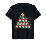 Funny Christmas Tree Love Sushi Tree Sushi Lover Sushi Memes T-Shirt