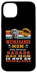 Coque pour iPhone 14 Plus Retro Weimaraner Dog Mom Vintage Funny Puppy Dog Lover