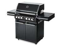 Longhorn BBQ Black Stainless 6 Burner in Home & Outdoor Living > BBQs > 5 & 6 Burner