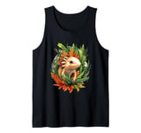 Nature Inspired Axolotl Graphic Cute Axolotl Tank Top