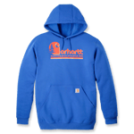 Carhartt Graphic hoodie, Herr, Beacon blue, S