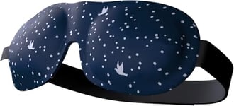 SMUG 100% Blackout Sleep & Eye Mask | Eyelash Extension Friendly | Eye Masks for Sleeping | Sleep Masks for Women & Men | Straps for Dream Comfort & Adjustability | Night Sky