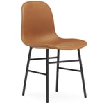 Normann Copenhagen-Form Stol, Ultra Leather 41574/Stål