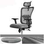 FTFTO Home Accessories Home office 45 deg reclining ergonomic bamboo charcoal latex cushion esports learning swivel chair 3 colors available 360 degree rotating chair (Color : Green) Green