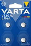 Varta V13GA/LR44 Alkaliparisto 1,5 V, 4 kpl