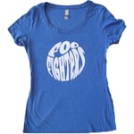 Foo Fighters Ladies T-Shirt: 70s Logo (Ex-Tour) (Medium)