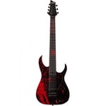 Sullivan King Banshee-6 Floyd Rose Micro Sustainiac Obsidian Blood