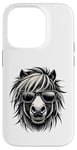 Coque pour iPhone 14 Pro Shetland Pony s Funny Shetland avec attitude