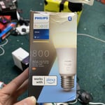 Philips Hue White LED Smart Light Bulb 1 Pack [B22 Bayonet Cap] Warm -...