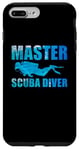 Coque pour iPhone 7 Plus/8 Plus Master Scuba Diver Funny Diving Divers For Men Women