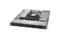 Supermicro SuperServer 1019P-WTR - rack-monterbar uden CPU - 0 GB - ingen HDD