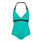 Regatta Body de Bain intégral Flavia avec Dos Nu Swimwear Femme, Ceramic, FR : 2XL (Taille Fabricant : 20)