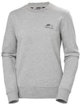 Helly Hansen Sweat-Shirt W Nord Graphic pour Femme, 953 Gris mélangé, XS