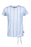 Hkm Girl's Bibi&Tina Stripes T-Shirt, Light Blue/White, 116 (EU)