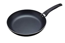 KitchenCraft Eco Non Stick Frying Pan, PFOA Free, Aluminium, Black, 28 cm