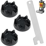 Ccykxa - Lot de 3 Pièces Coupleur 9704230 Compatible avec KSB5,Blender Engrenage avec Outil de Suppression, Engrenages pour Blender Kitchenaid,Pieces