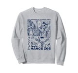 Attack on Titan Commander Hange Zoe Big Chest Manga Poster Sweatshirt