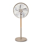 Swan Nordic 16 Inch Pedestal Fan with 3 Cooling Levels, Oatmeal - SFA16910OAT