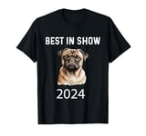 Vito The Pug Best In Show 2024 Funny T-Shirt