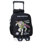 Joumma Disney Friends to Infinity and Beyond Preschool Backpack with Trolley Black 23x25x10cm Polyester 5.25L, Black/White, One Size, Preschool Backpack with Trolley