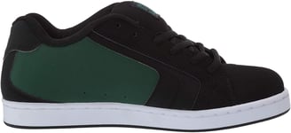 DC Net, Chaussure de Skate Homme, Noir Noir Vert, 47 EU