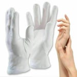 2 Pairs Dermatological Cotton Gloves Moisturising Hand Cream Dry Skin Eczema