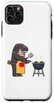 Coque pour iPhone 11 Pro Max Hippopotame Barbecue Griller Animaux sauvages