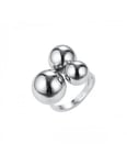 Bud to Rose Ring Brea large silver ställbar -