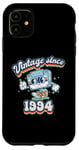 iPhone 11 Vintage Since 1994 Classic 31st Birthday Retro Memories Case