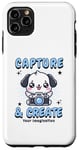 iPhone 11 Pro Max Cute Camera Dog Photographer Photo Capture & Create Puppy Case