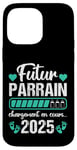 Coque pour iPhone 14 Pro Max Futur Parrain 2025 Humour Annonce Naissance Grossesse Cadeau