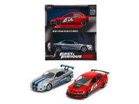 Jadatoys 253202019 - 1/32 Fast and Furious - Legacy Series Twin Pack W4/2 - New