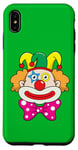 iPhone XS Max Clown Face Clown Nose Halloween Costume Circus Clown Make Up Case