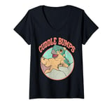 Jurassic World: Camp Cretaceous Bumpy Cuddle Bumps Portrait V-Neck T-Shirt