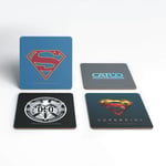 DC Supergirl TV Coaster Set